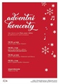 Adventní koncerty žáků, lektorů a hostů Školy umění v Měříně při příležitosti 20. výročí od založení