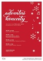 Adventní koncerty žáků, lektorů a hostů Školy umění v Měříně při příležitosti 20. výročí od založení